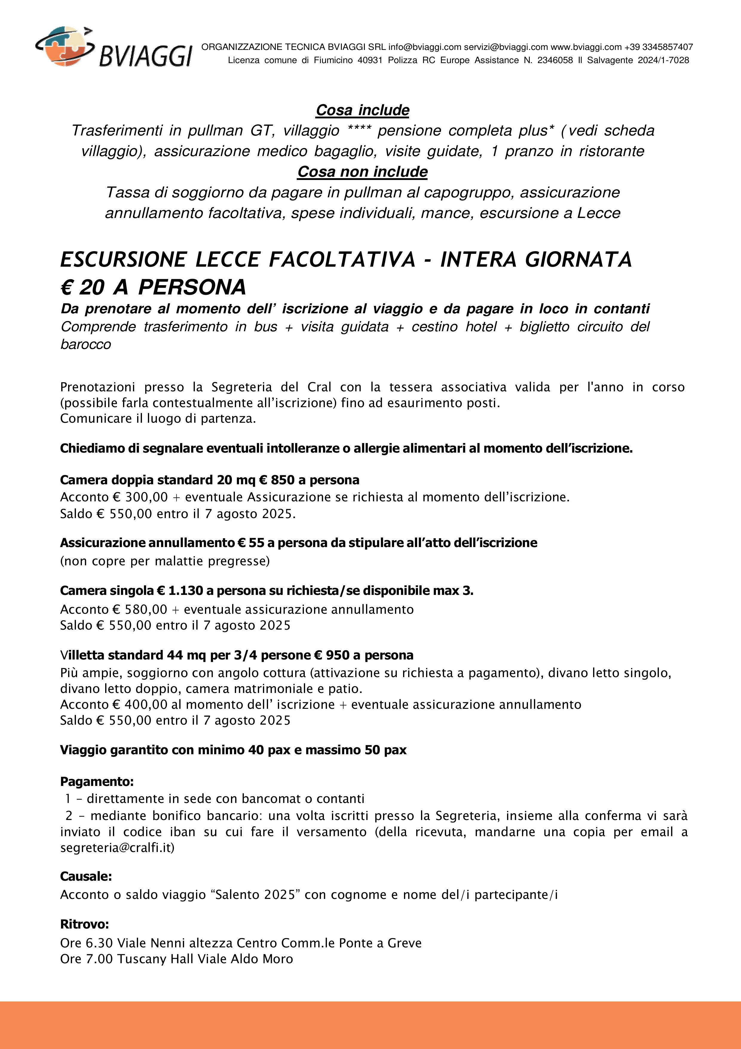 Salento vol.  7 14 . 9 .2025 immagini 1