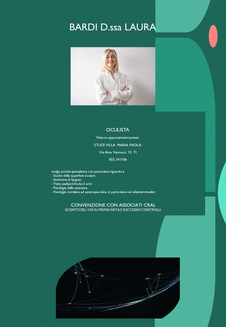 Dott.ssa Bardi Laura Oculista