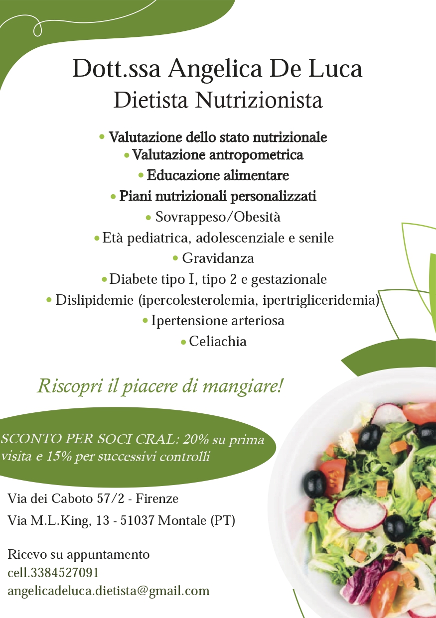 Dott.ssa Angelica De Luca dietista